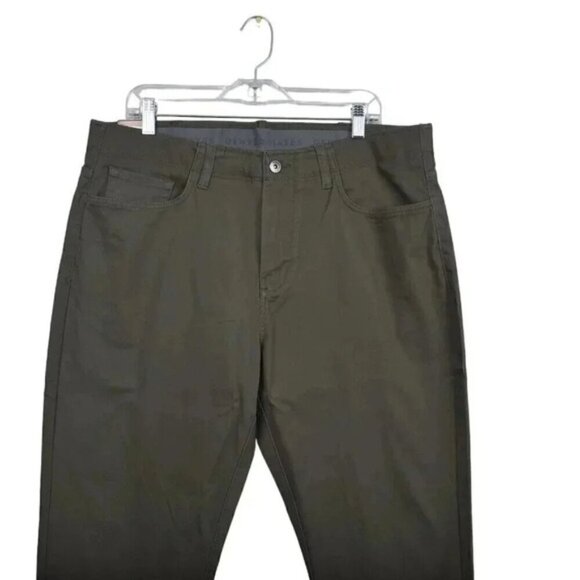 NWT Denver Hayes Athletic Stretch Chino Olive Green Size 36x30 - Picture 4 of 10